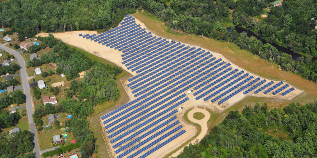 Aerial photos of OSG Solar