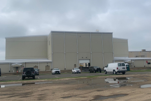 Aircraft Hanger Nearly Complete