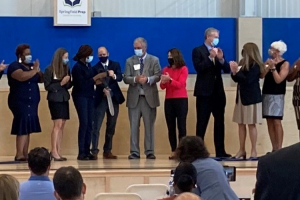Governor Baker Tours New Springfield Prep Charter School